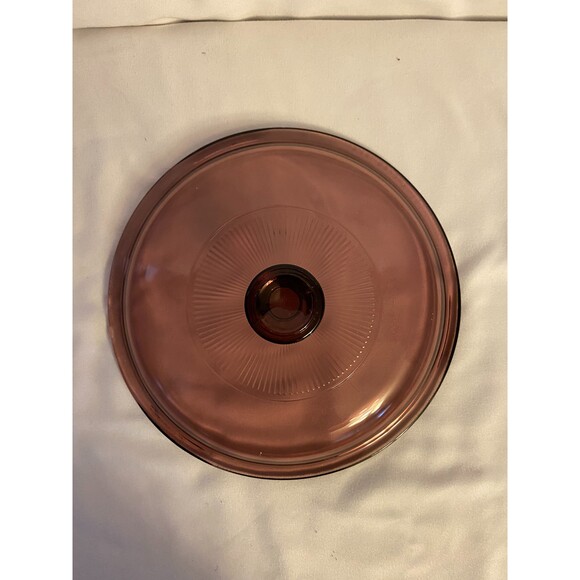 Pyrex Other - 33 Pyrex Lid Only   V1.5c Visions Cranberry no chips pre-owned